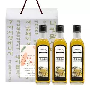 홍화씨유 선물세트 100% 홍화씨  300ml x 3개 