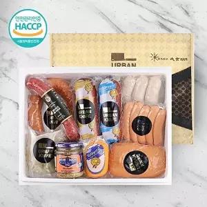 [웰굿][웰굿][한돈]독일식 수제햄 소시지 선물세트 5호 2.35kg(10종,소스)