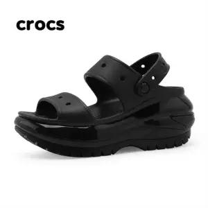 크록스 여성 클래식 메가 크러쉬 샌들 블랙 207989-001) size 230-250)