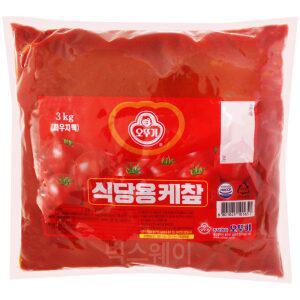 오뚜기 식당용 토마토케찹 3kg /대용량케찹