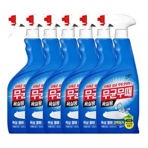 무균무때 욕실용 세정제 900ml 6개 / 욕실청소 세제 - 무균무때 욕실용 세정제 900ml 6개 / 욕실청소 세제