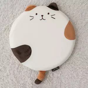 (40x40cm 바둑냥) 방석 냐옹이 극세사 메모리폼방석/쿠션/메모리폼/의자/좌식/학생/사무용/거실/공부/책상