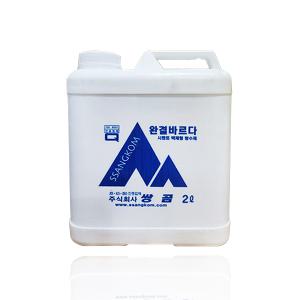 쌍곰 완결바르다 시멘트 액체형 방수제 방수액 2L 1개
