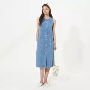 뷔스티에 데님 원피스 PR2DO561