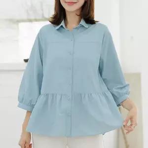 (~88size)듀론프릴카라블라우스[여름VER] TBE3331