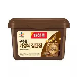 [셀러허브]해찬들 구수한 가정식 집된장 500g x 6개 (S36118841)