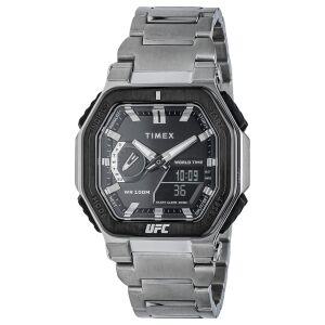 [병행 수입품] Watch UFC Colossus 100 45.5 mm TW2V84600 [TIMEX(타이멕스)] 손목시계 블랙 문자판 쿼츠