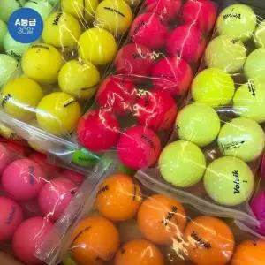 중고 [30구/로스트볼/]볼빅 브랜드 초보자용 비거리 향상 로스트볼 2피스 3피