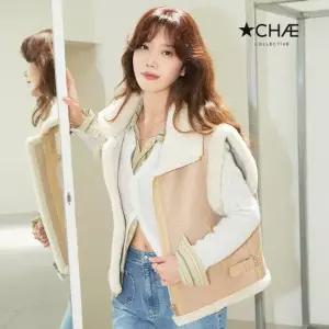 채컬렉티브 [최초가199 000원 M L ONLY] 25FW FAUX 무스탕 베스트