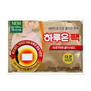 25년 하루온 붙이는핫팩 국산 파스형 핫팩(1P) x 50개