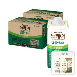 뉴케어 당플랜 프로 인절미맛 230ml, 24입, 2개 + 증정(위(we)편한영양죽 40g, 2개)