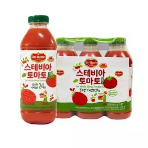 델몬트 스테비아 토마토 주스 950ml x 6개입