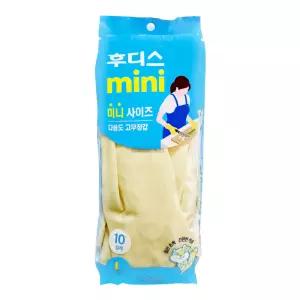 후디스 미니 고무장갑 대 10개입 3개, 다용도 요리 mini 오런 짧은장갑 니트릴 미니사이즈 단미니
