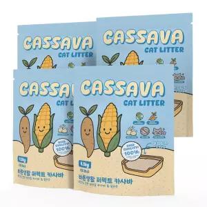 바른생활 퍼펙트 브라질 카사바 혼합입자 4.5kg x 4개
