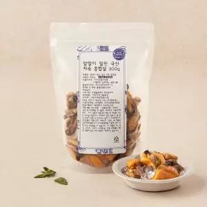 [냉동] [국산] 알알이 얼린 국산 자숙 홍합살 (300g)