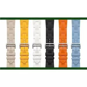 새롭게 출시된 Apple Watch Hermes 42mm Kilim 싱글 투어 밴드 (색상 선택 가능)