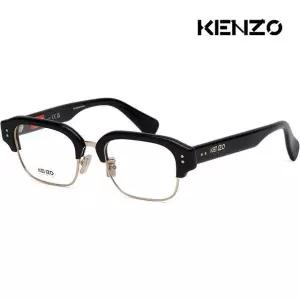 안경테 KZ50189U 032 골드 하금테 블랙 반뿔테 사각 명품