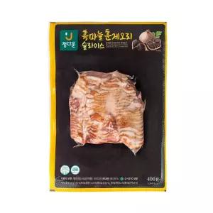 오리바베큐 국내산오리훈제 흑마늘 400g x 2팩