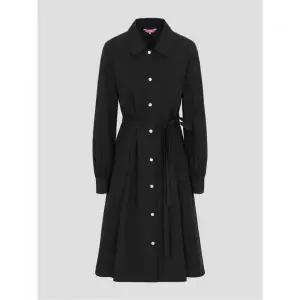 매장정품 빈폴 BEANPOLE LADIES [B. my] 볼륨 소매 미디엄 기장 원피스 블랙 (BF5271N015) BF5271N015 7221