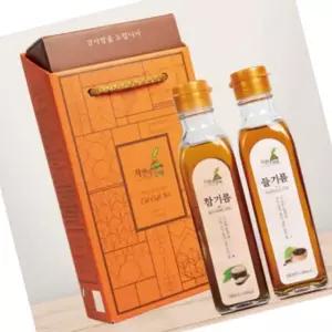 들기름 참기름 세트 180ml 2개 선물세트 업소용 식재료