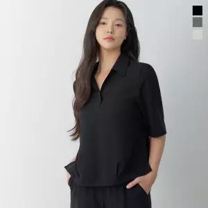 지센 패플특가 3컬러 핏센 커버핏 블루종 블라우스 LOWSQ301