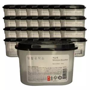 생활공작소 제습제 대용량 습기제거제 250g 24개