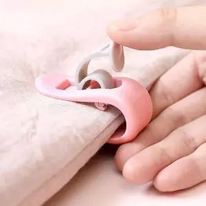 침대 커버 시트 밀림방지 이불 원터치 고정핀 클립 CNZ12xKW