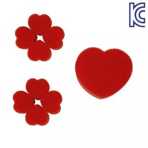JL매직 [KC인증] 마술 세트 매직 하트 스폰지볼 손마술 이벤트 공연용 도매 하트스펀지+작은하트2개