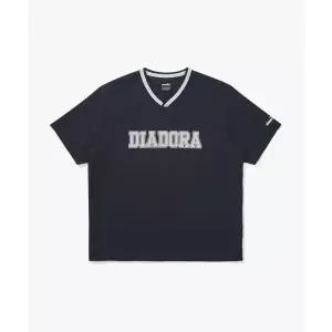 디아도라 diadora 시어서커 반팔 피스테 NAVY D5221LPI57NVS 489163