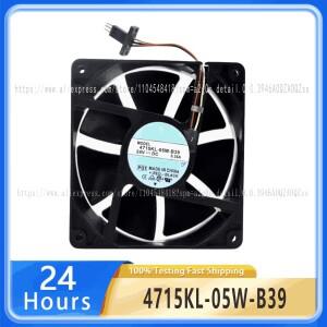 새제품 원본 A90L-0001-0509 4715KL-05W-B39 24V 0.36A 3 핀 이중 볼 인버터 시스템 CNC 공작 부품 냉각 팬