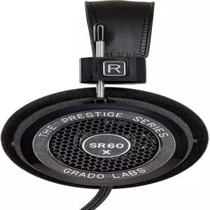 GRADO SR60x 프레스티지 시리즈 유선 오픈백 헤드폰 - 44mm 드라이버 경량 빌드 브루클린에서 수작업으로