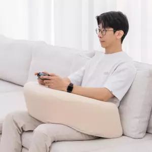 FIRMFLEX 펌플렉스 레벨업쿠션 170 게이밍 독서 반달 미용실 뜨개질 쿠션