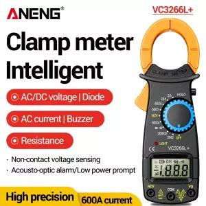 ANENG VC3266L 클램프 미터 디지털 멀티미터 스마트 AC/DC 전압 NCV AC 전류 용 테스터