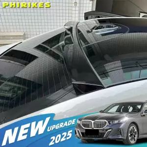 BMW 신형 5 G60 i5 520i 525i 528i 530i 535i MP M4 스타일 카본 유광 블랙 리어 트렁크 리드 카 루프 스포