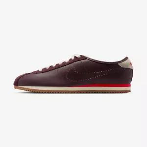 NIKE 나이키 코르테즈 레더 W 버건디 크러시 코코넛 밀크 검 미디엄 브라운