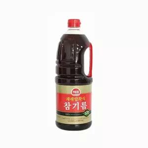 해표 재래식 압착 참기름 1.8 리터