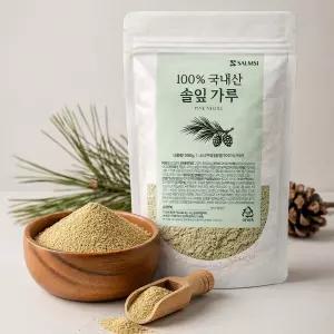 소나무잎 솔잎가루 효능 송화 가루 분말 솔입 코스트코 솔잎 분말 추출물 국산 300g