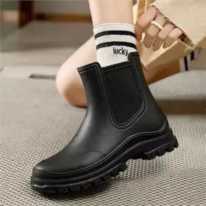 [라일리] Rly 데일리 부츠 굽높이3cm 어반 장화 키높이 여름