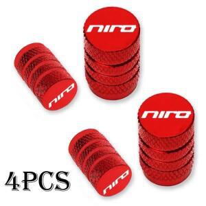 KIA NIRO 자동차 휠 타이어 밸브 캡 스템 커버 Airdust 방수 액세서리 4pcs