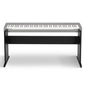 STRICH 피아노 키보드 스탠드, 나무 가구 CASIO CDP-S100 / CDP-S110 CDP-S160 EP-S120 EP-S130 EP-S320 디지털 88키, SKT-CS01 (클래식 블랙) 지원