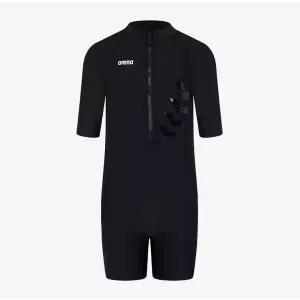 매장정품 ARENA 아레나 여아동 반팔 액셀 아동 3부 반신 슈트 수영복(A5SG1GI10)BLK 1774986