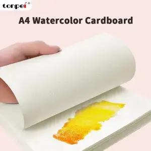 A4 수채화 종이 목재 펄프 그림 중간 굵기 60G 200G 250G 300G 드로잉 골판지 미술 용품 50 매