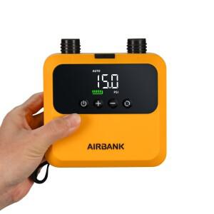 에어뱅크 전기 SUP 에어 펌프 펄스 프로 (스탠드업 패들보드용) 20PSI 4500mAh 브러시리스 모터 내장 캠핑