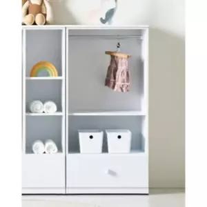 [자르파라]아이 스스로 옷정리가능 행거형 오픈 유아 옷장(59cm 2색)