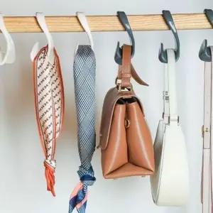 다용도 모자걸이 수납 핸드백 옷걸이 후크