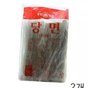 중찬명가 중식용 당면 2kg X 2개 중화요리 중국요리 마라탕당면 훠궈당면 마라샹궈당면
