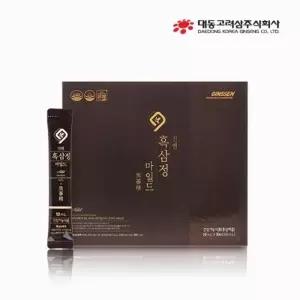 국내산 6년근 구증구포 흑삼 30포 쇼핑백포함 추출액 부모님선물
