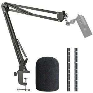 K669 마이크 붐 암 스탠드(팝 필터 포함) 파이핀 K669 669B USB 마이크(케이블 슬리브 포함) 바이 선몬 지원