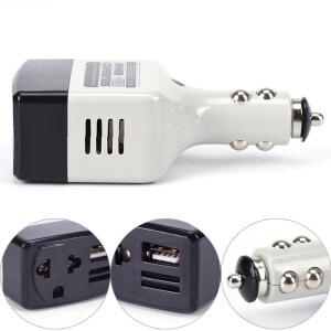 DC 12/24 V AC 220 V/USB 6 자동차 전원 인버터 어댑터 모바일 충전기 변환기 인터페이스