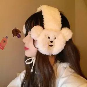 [하프클럽/]양털 귀도리 귀털 방한 털 귀마개